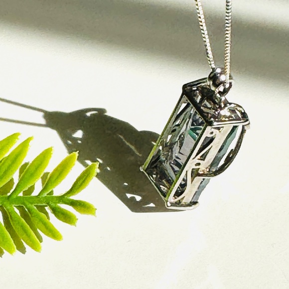 Mystic Quartz Ladies 18” Sterling Silver Necklace - Picture 9 of 10